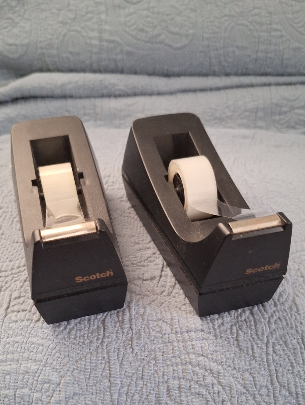 Scotch Black Desktop Tape Dispensers (2)